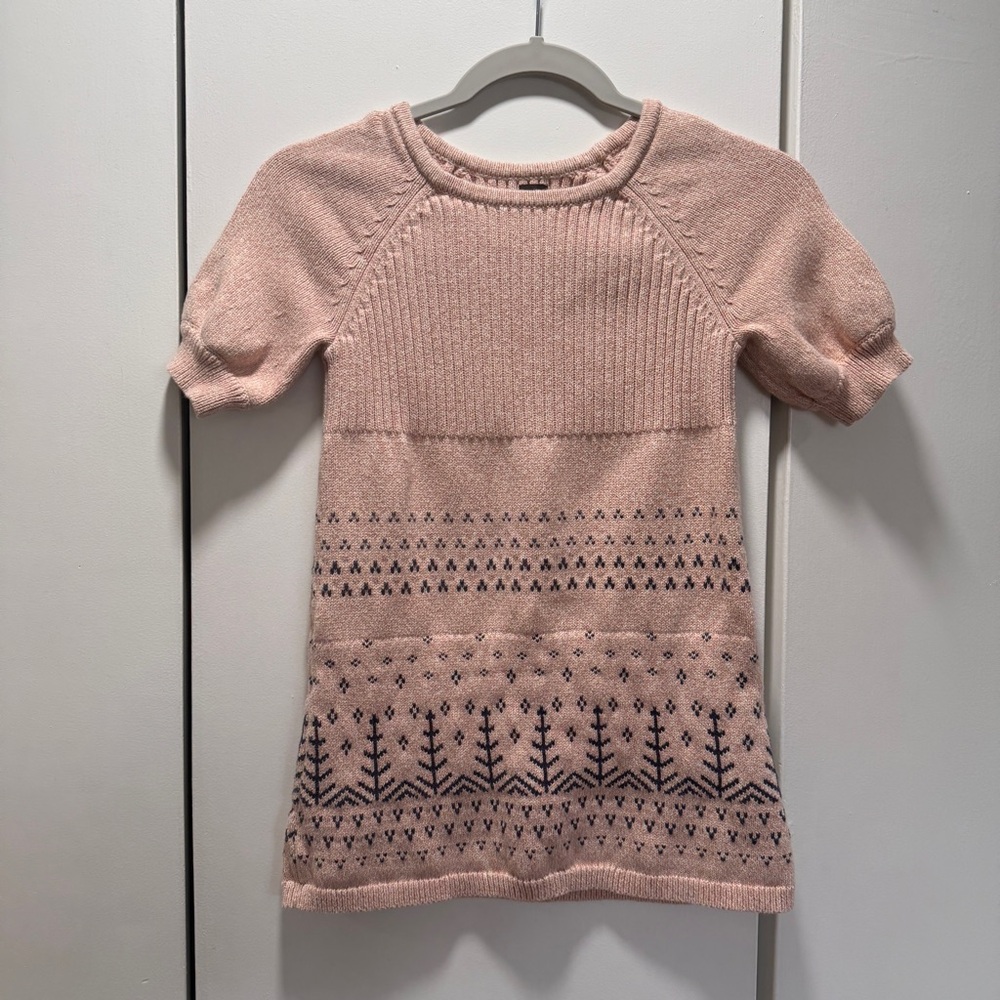 Pink Knit Dress